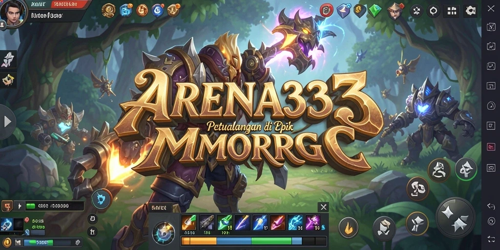 Tampilan gameplay ARENA333 yang menarik dan penuh aksi.