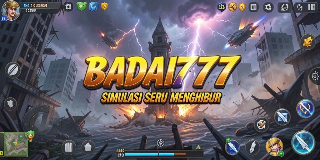 Tangkapan layar BADAI777 menunjukkan kehidupan virtual yang menakjubkan.