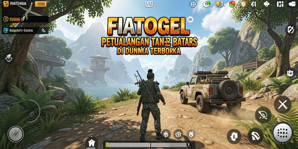 Gameplay menarik di dunia terbuka FIATOGEL yang mengasyikkan.