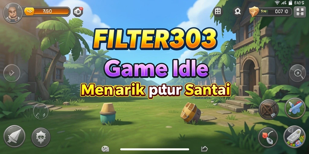 Tampilan screenshot gameplay FILTER303 yang menampilkan pengalaman bermain santai.