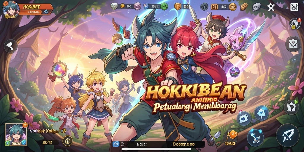 Gameplay seru dan penuh warna dari HOKIBET.