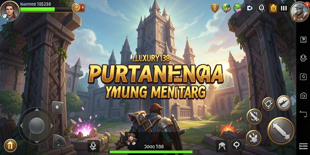 Tampilan gameplay LUXURY138 yang menawan dalam Tower Defense.