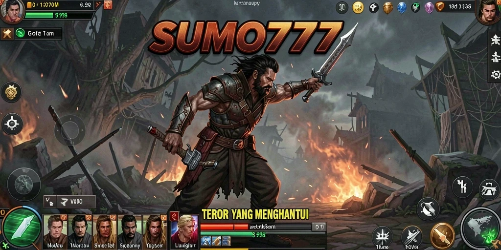 Gameplay menakutkan di SUMO777 yang memicu ketegangan.