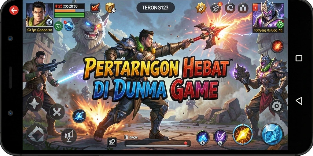 Gameplay seru dan menegangkan dari TERONG123 dengan pertarungan yang dinamis.