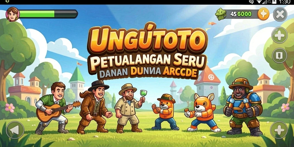 Gameplay menarik UNGUTOTO dengan berbagai tantangan seru.